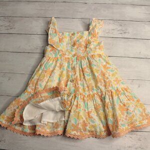 Catherine Malandrino Baby Girl's Floral Dress Size 18 Months Cottagecore
